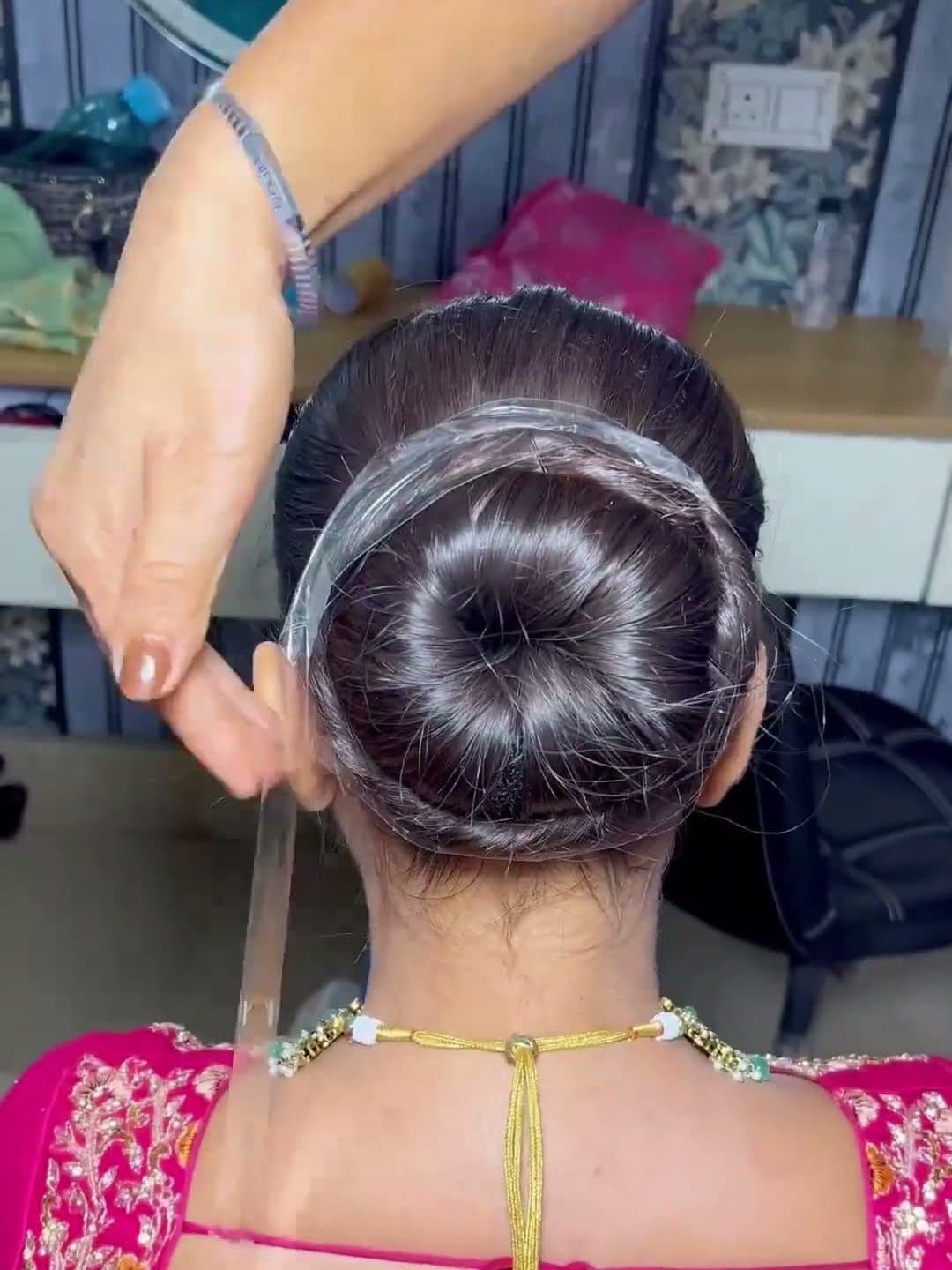 Sleek Bridal Bun